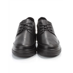 03-5313 BLACK Полуботинки женские (натуральная кожа)