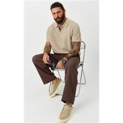 Футболка лен F111-07LN l.beige