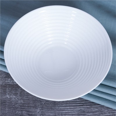 Столовый набор 19 предметов Риф белый / W-19/751027001800 (WHITE) /уп 2/