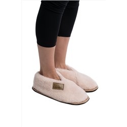 ТЕПЛУШИ  меховые цвет ПУДРА (42-43, войлок)