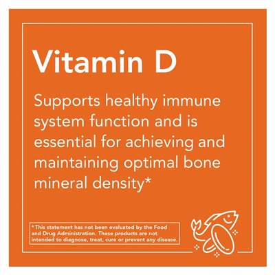 NOW Foods, витамин D3, 2000 МЕ, 30 капсул