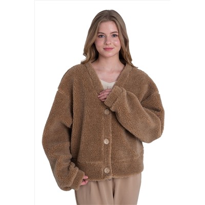Кардиган КОРОТКИЙ ТЕДДИ кемел