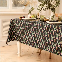 Скатерть Этель  Succulents 146х180 см, 100% хл, саржа 190 г/м2