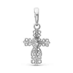 Серебряный крест 925 пробы - 128