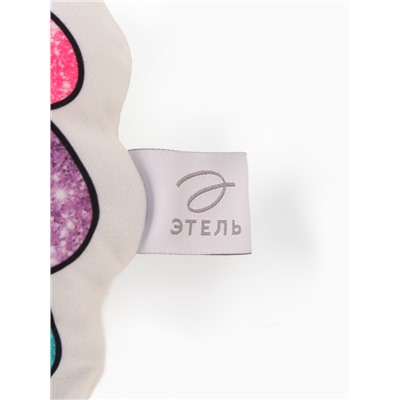 Подушка декоративная детская «Этель» Glow, 30×19 см, велюр