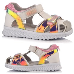 Туфли летн Kenka 2707-2 white/pink ( 1,5)