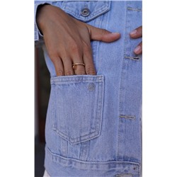 Куртка джинс P312-1230 l.blue