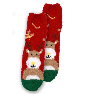 Носки НГ махровые р.35-40 "Christmas" Олень