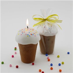 Свеча декоративная «Кулич пасхальный»