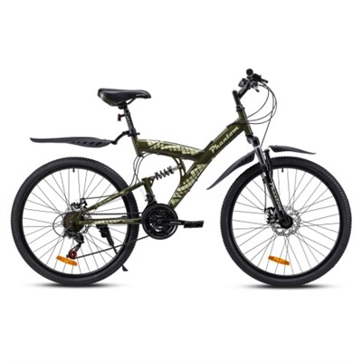 Велосипед 26" рама 18" 21sp KRYPTON PHANTOM зелёный хаки