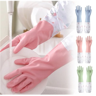 Перчатки для уборки с мягкой вставкой внутри, 45 см