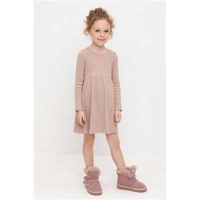 Платье кофейный к511 Crockid