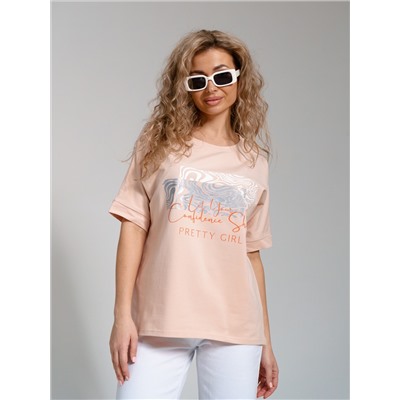 940/1 Футболка  "Пудра"