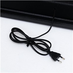 Аквариум «Телевизор» с крышкой, 115 л, 93×32×42/47 см, чёрный