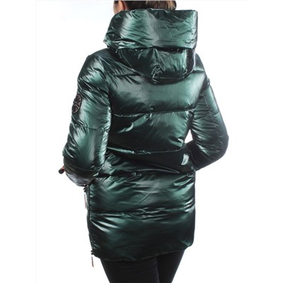 8018 DK. GREEN Пальто женское зимнее JARIUS (200 гр. холлофайбера)