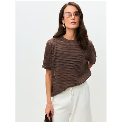 Футболка JOYCE, Шоколад