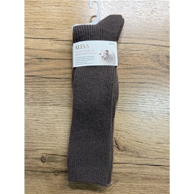 Носки-гольфы, 1 пара (шерсть ламы)