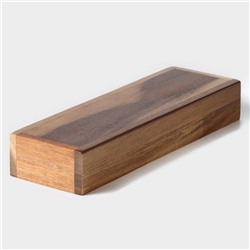 Лоток для подачи столовых приборов Magistro Tropical 25×8×4 см, акация