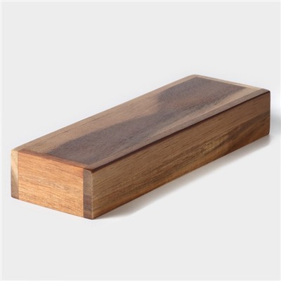 Лоток для подачи столовых приборов Magistro Tropical 25×8×4 см, акация