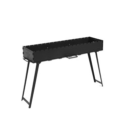 Мангал с ножками FIREGRILL, 114.7×37.5×72.3 см, 2 мм, длина жаровни 105 см