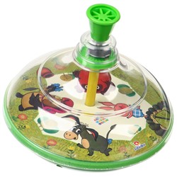 Юла прозрачная «Винни пух»