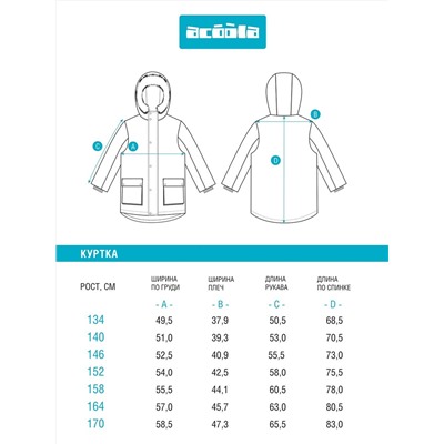 Acoola Куртка 20110770012