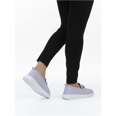 06-YE286-3 PURPLE Туфли женские (натуральная кожа)