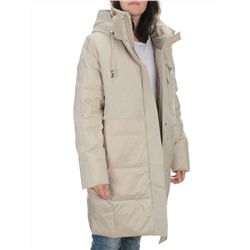 C223 LT. BEIGE Куртка зимняя женская (200 гр. холлофайбера)