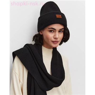 1001 KWH Комплект женский (колпак+шарф) (56-58)