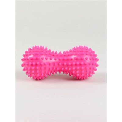 Мячик массажный Woohooo Double Spiny / 6,8 х15 см/ розовый /уп 100/