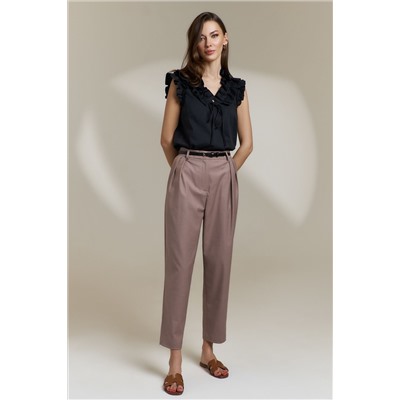 DiLiaFashion 0850 бежевый, Брюки