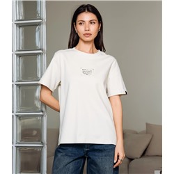 Футболка #КТ6115 (5), светло-бежевый