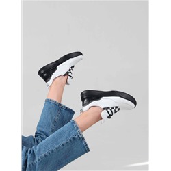 Кроссовки ED'ART 155.2104'bl. Белый черный