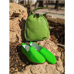Kunfu 55 verde fluor+AB.Z · Pelle · mochila NAPA (630) PISTACHO АКЦИЯ НЕДЕЛИ