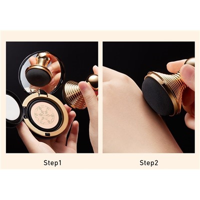 Тональный увлажняющий крем-кушон Bioaqua Silky Concealer Keeping Beauty, 15 гр.