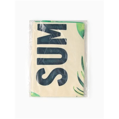 Полотенце пляжное «Этель» Summer, 70×140 см, микрофибра 200 г/м²