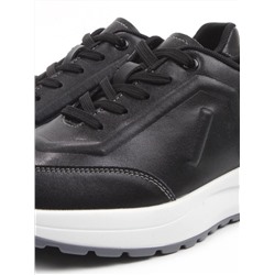 03-A9043-1 BLACK Кроссовки женские (натуральная кожа)