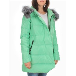 15113 GREEN Куртка зимняя облегченная женская (150 гр. холлофайбер)