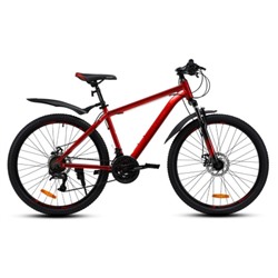 Велосипед 26" рама 17" 21sp COMIRON UNIVERSE красный металлик