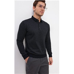 Поло д/р F321-07-9120 d.grey