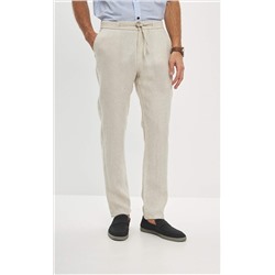 Брюки лен Р211-0872 natural linen