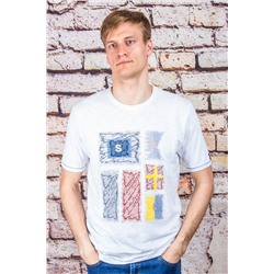 Футболка 706 белый OFF