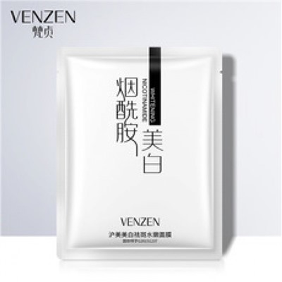 Осветляющая, увлажняющая маска с никотинамидом Venzen
