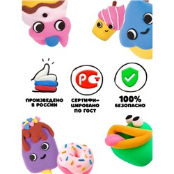 Лёгкий пластилин «Лепи Легко», набор 36 шт., 12 цветов