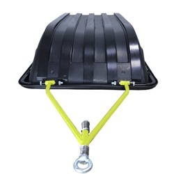 Сани волокуши с обвязкой для мотобуксировщиков и снегоходов С-6 1450 х 730 х 250 ширина дна 550