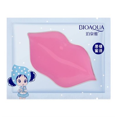 BIOAQUA Маска- патч для губ с коллагеном и экстрактом черники