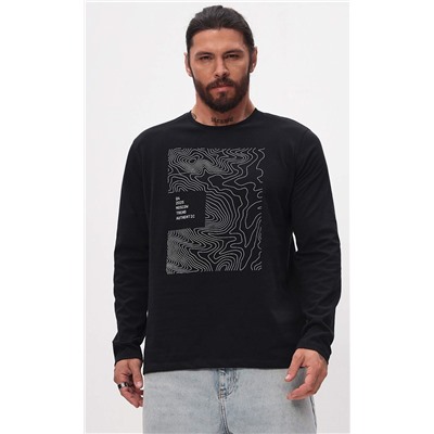 Лонгслив P521-1001-894 black