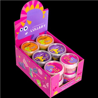 Пластилин для ванны LULLABY Шоу Бокс  Фруктовый микс 1440 г