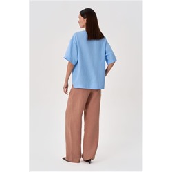 Джемпер — Д338ТВ голубой