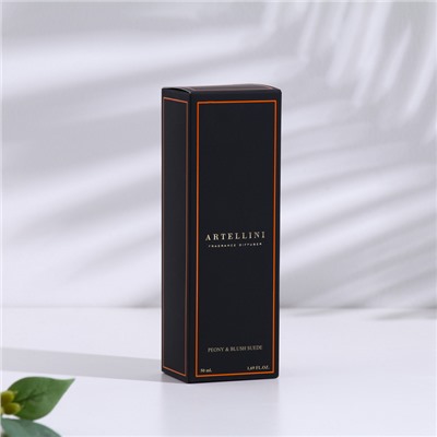 Диффузор ароматический ARTELLINI  (50мл.)  "BLUSH SUEDE & PEONY"